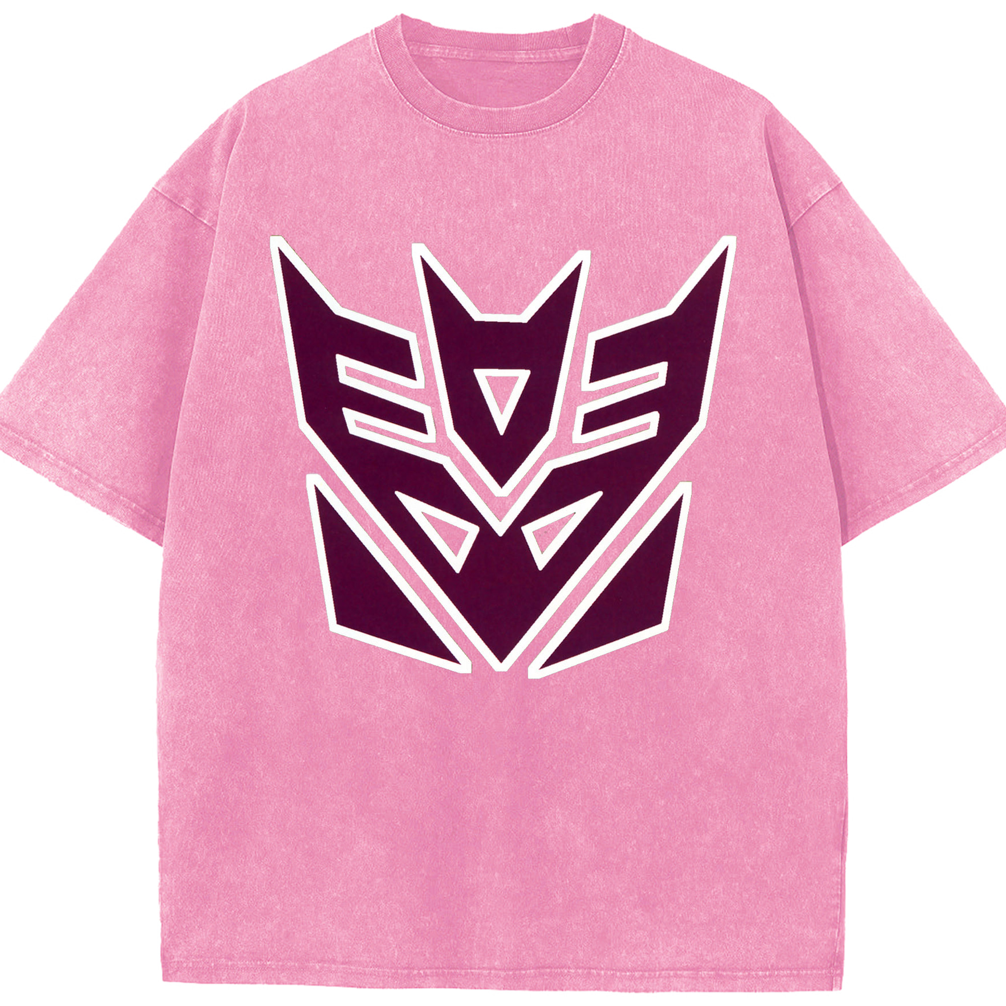 （画像用）  綿100% ヴィンテージ風 半袖Tシャツ（フロントプリント）
